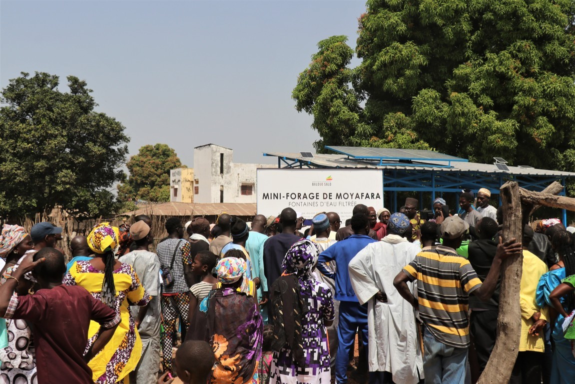 Well in Moyafara Senegal for drinking water